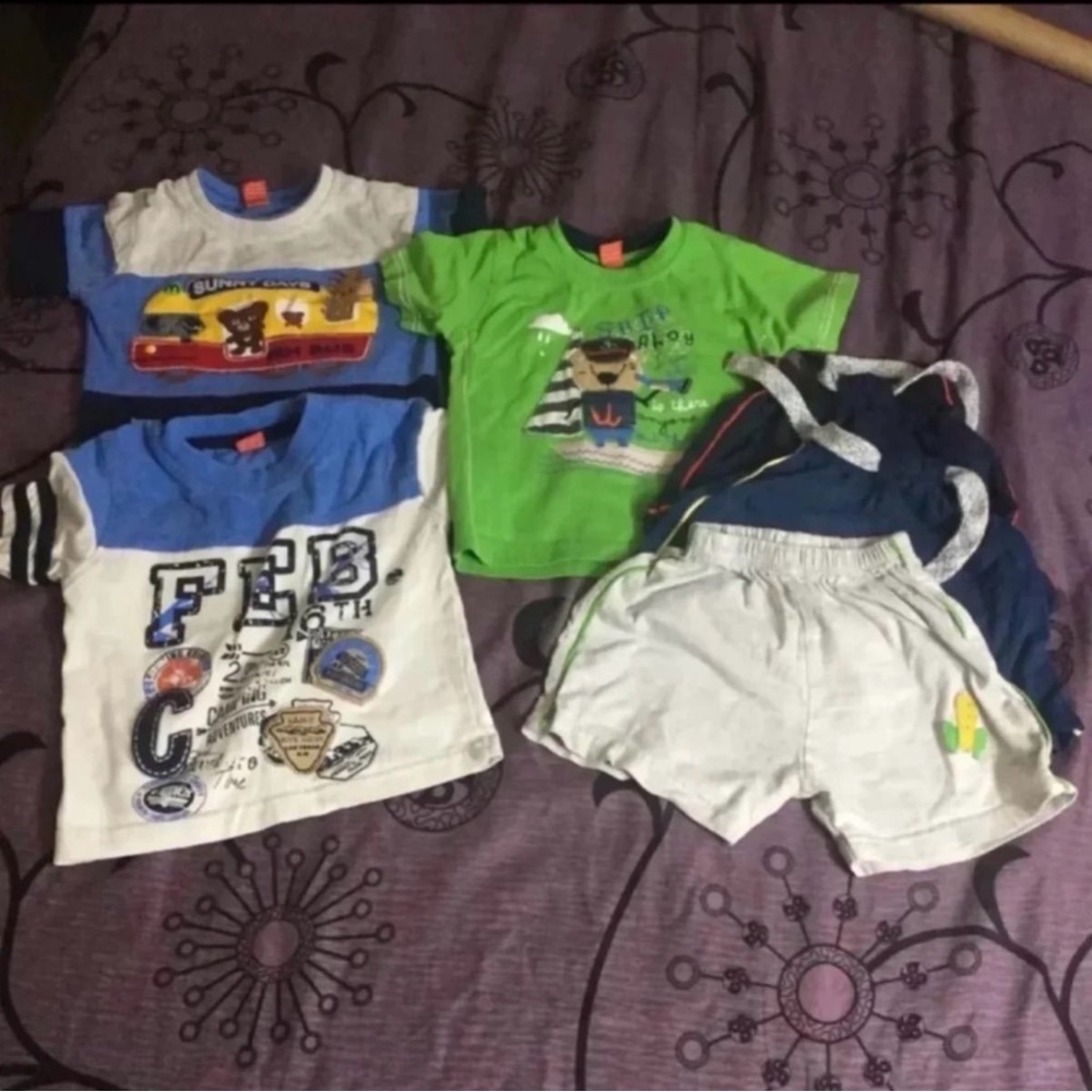 Preowned - Baby Boy Clothes Bundle - 9 Pieces